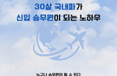 30살 국내파가 신입 승무원 되는 노하우